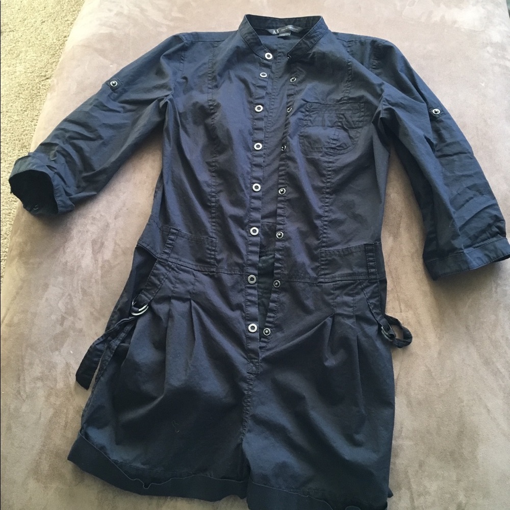 🌸 Sale 3 for 10 🌸 Armani/E Size 4 Black Romper